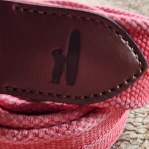 Malibu Red Johnnie-O johnnie-O Brentwoods Belt Size XXL 42 To 43